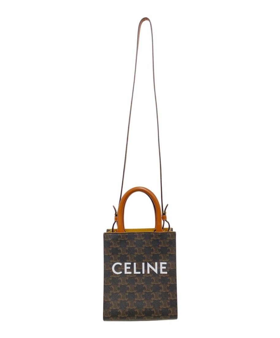 CELINE MINI VERTICAL CABAS HANDBAG - 3
