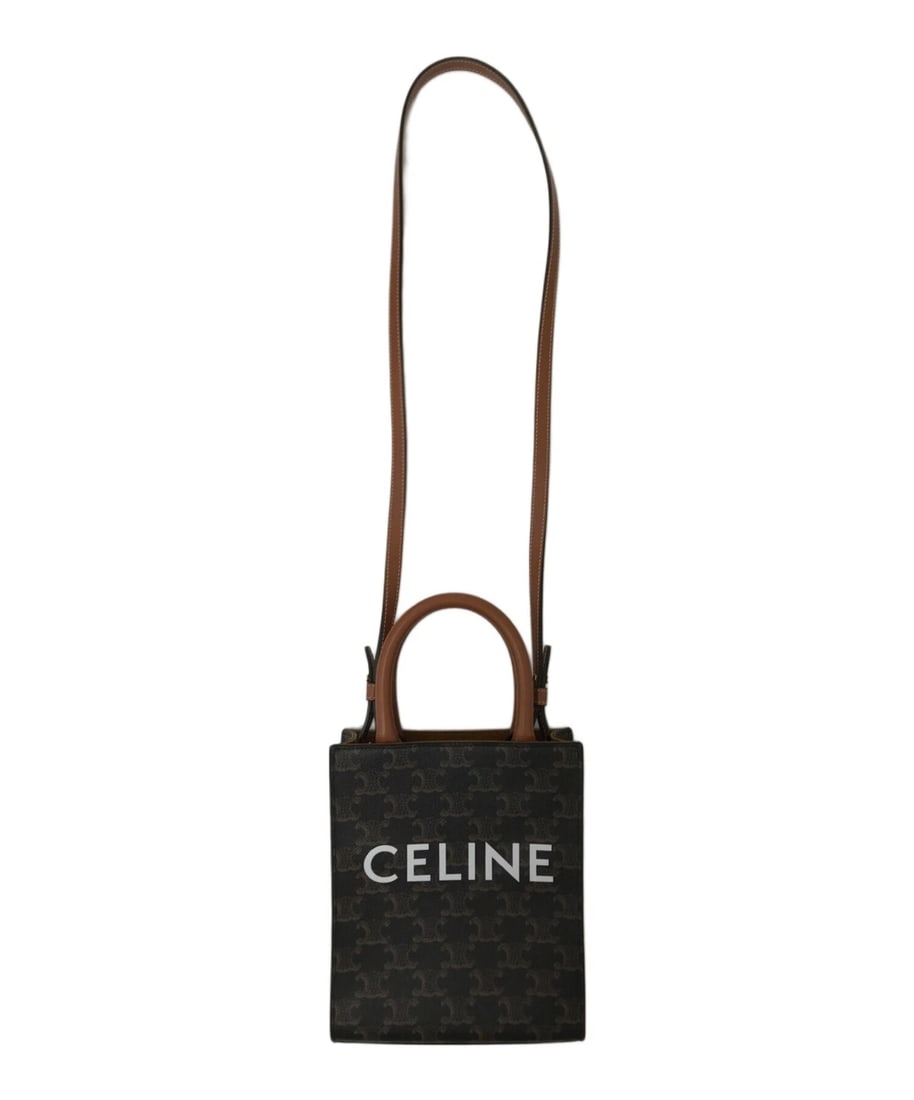 CELINE MINI VERTICAL CABAS HANDBAG - 7