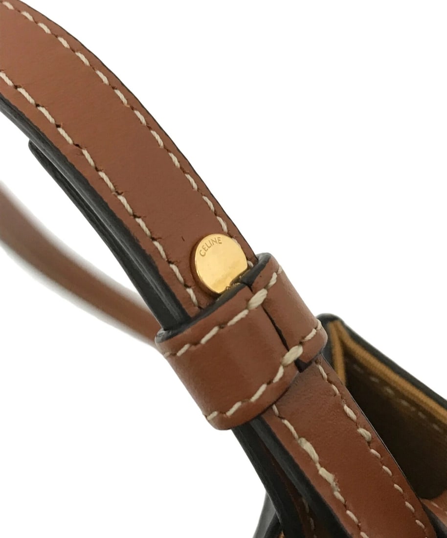 CELINE MINI VERTICAL CABAS HANDBAG - 8