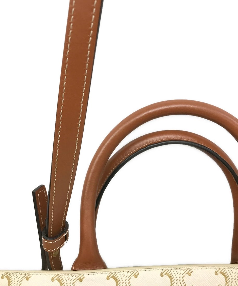 CELINE TRIOMPHE VERTICAL CABAS SMALL HANDBAG - 10