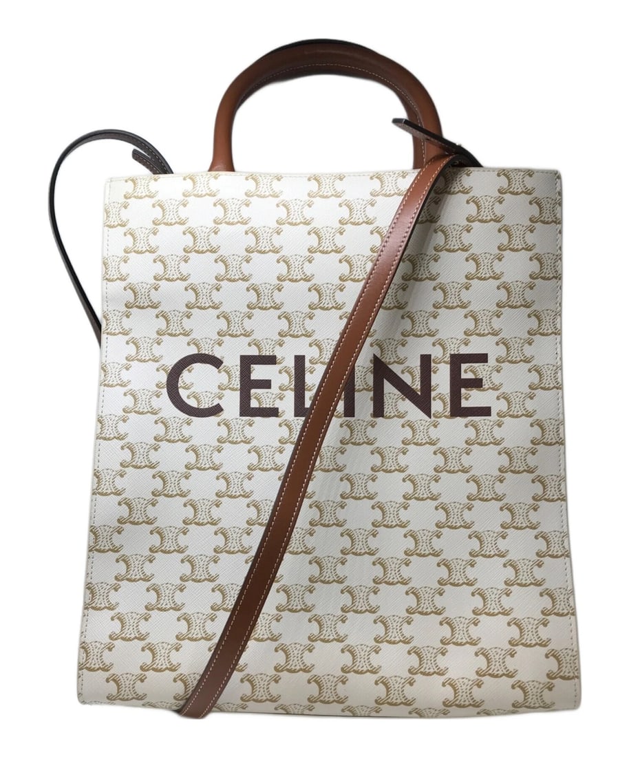 CELINE TRIOMPHE VERTICAL CABAS SMALL HANDBAG (1 of 10)