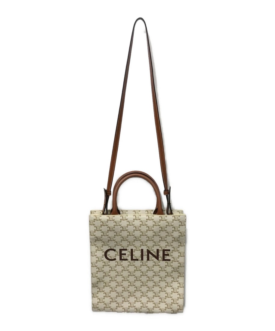 CELINE TRIOMPHE VERTICAL CABAS SMALL HANDBAG - 2
