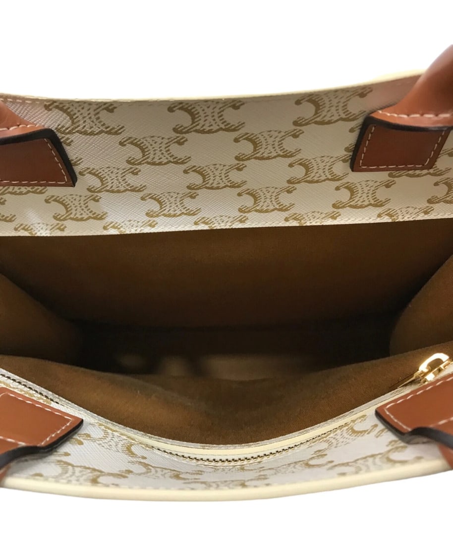 CELINE TRIOMPHE VERTICAL CABAS SMALL HANDBAG - 6