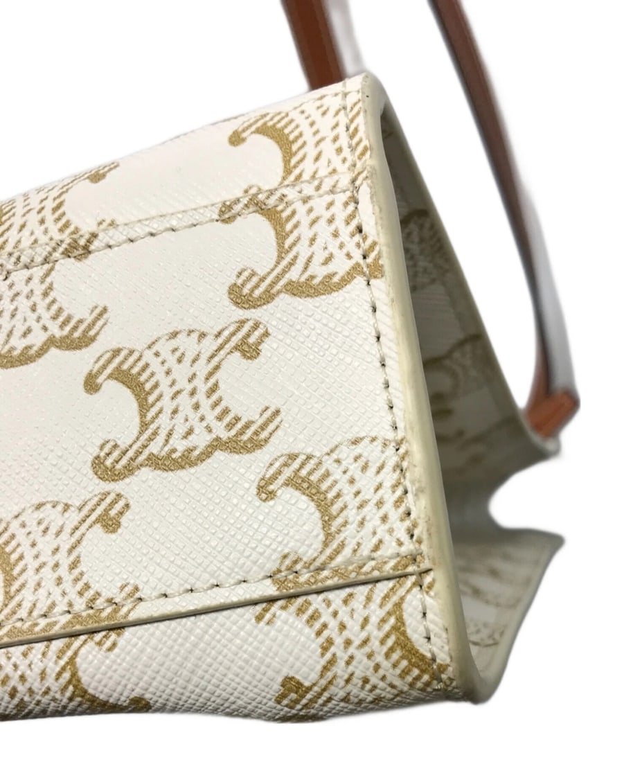 CELINE TRIOMPHE VERTICAL CABAS SMALL HANDBAG - 8