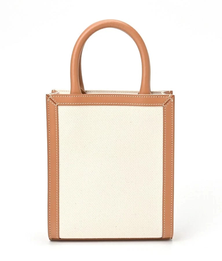 CELINE MINI VERTICAL CAVA BEIGE BAG - 3