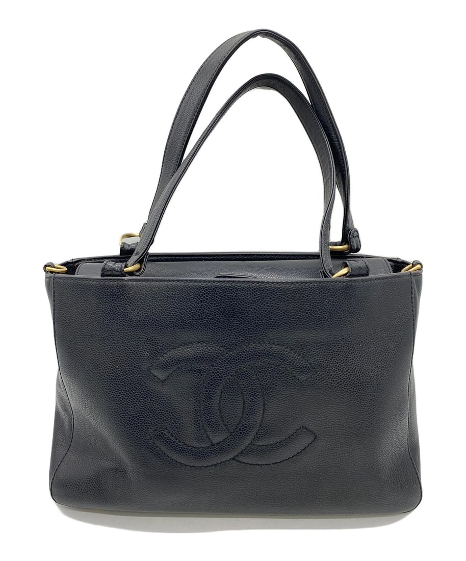 CHANEL TOTE BAG HANDBAG: CHANEL Tote Bag Handbag Brand: CHANEL Type: Handbag Material: none Color: Black Size: H:21cm / W:32.3cm / D:10.5cm [ Handle size ] 23cm Accessories: None Accessories Notice: When purchasing