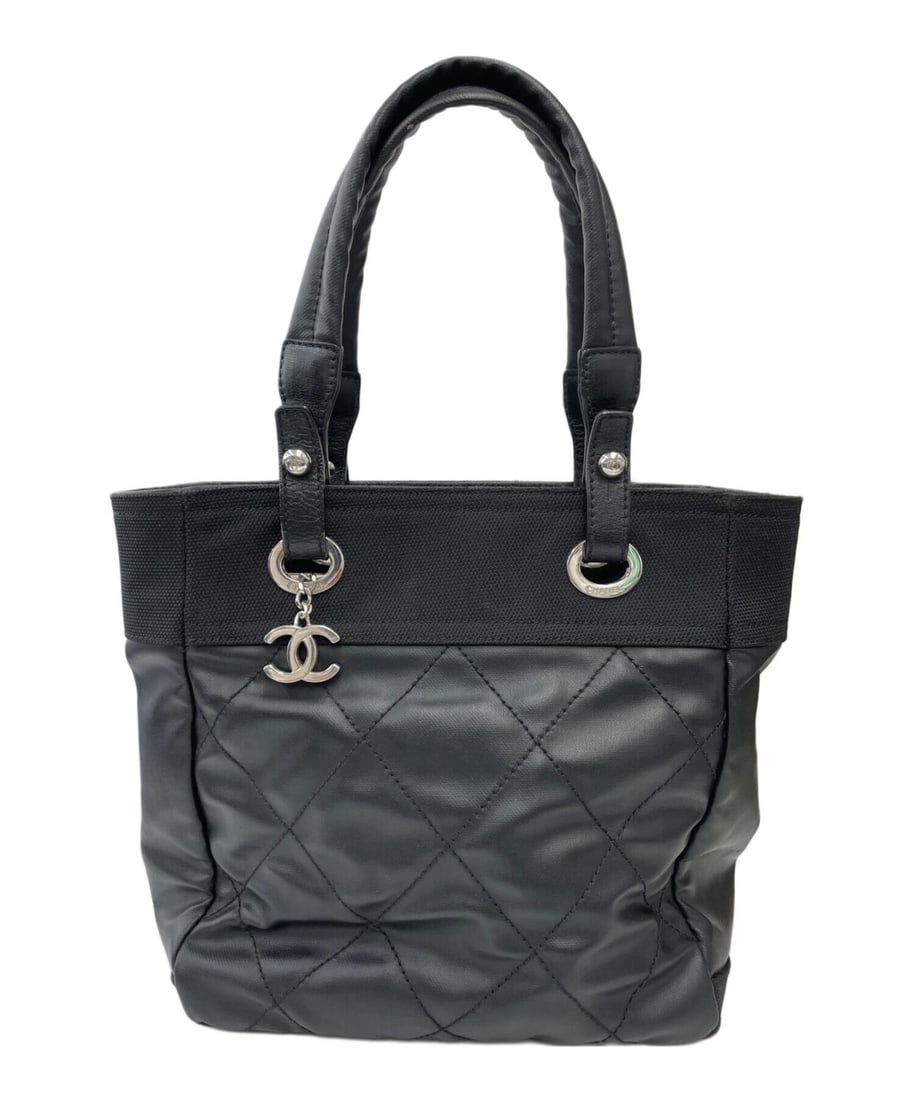 CHANEL SHOULDER BAG HANDBAG: CHANEL Shoulder Bag Handbag Brand: CHANEL Type: Handbag Material: none Color: Black Size: H:26cm / W:25cm / D:10.5cm [ Handle size ] 21cm Accessories: None Accessories Notice: When purchasing