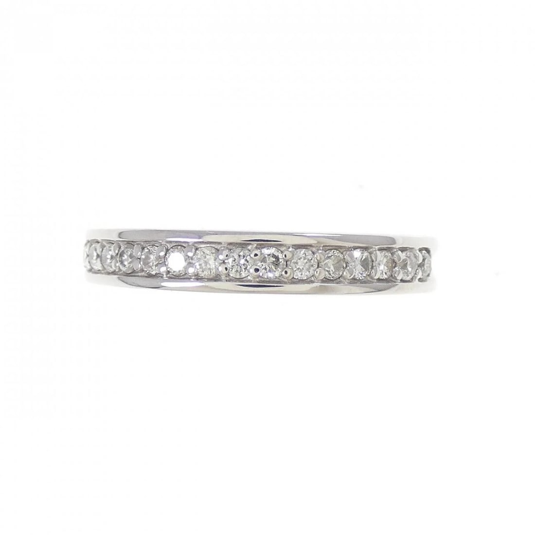 K18WG DIAMOND RING - 2