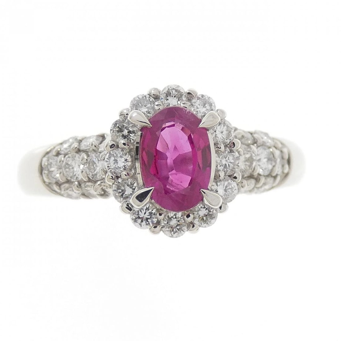 PT900 RUBY RING - 2
