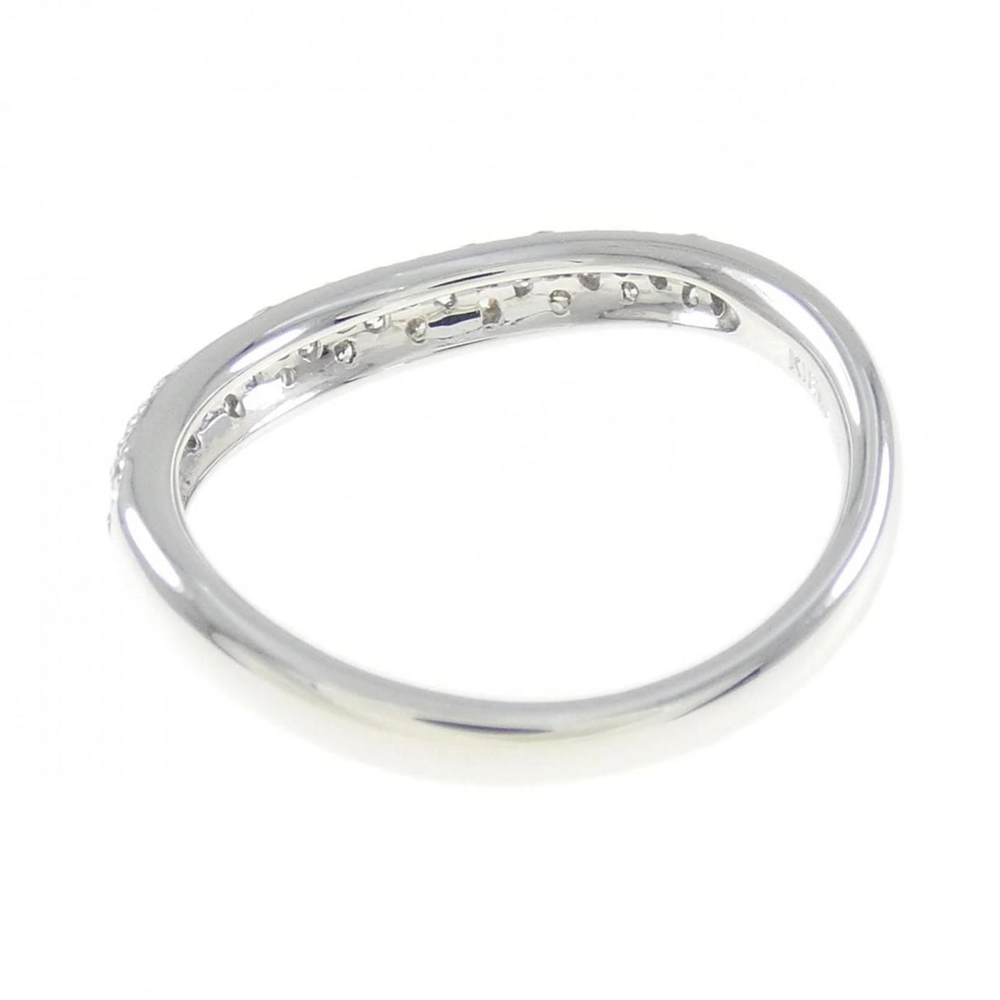K18WG PAVE DIAMOND RING - 3