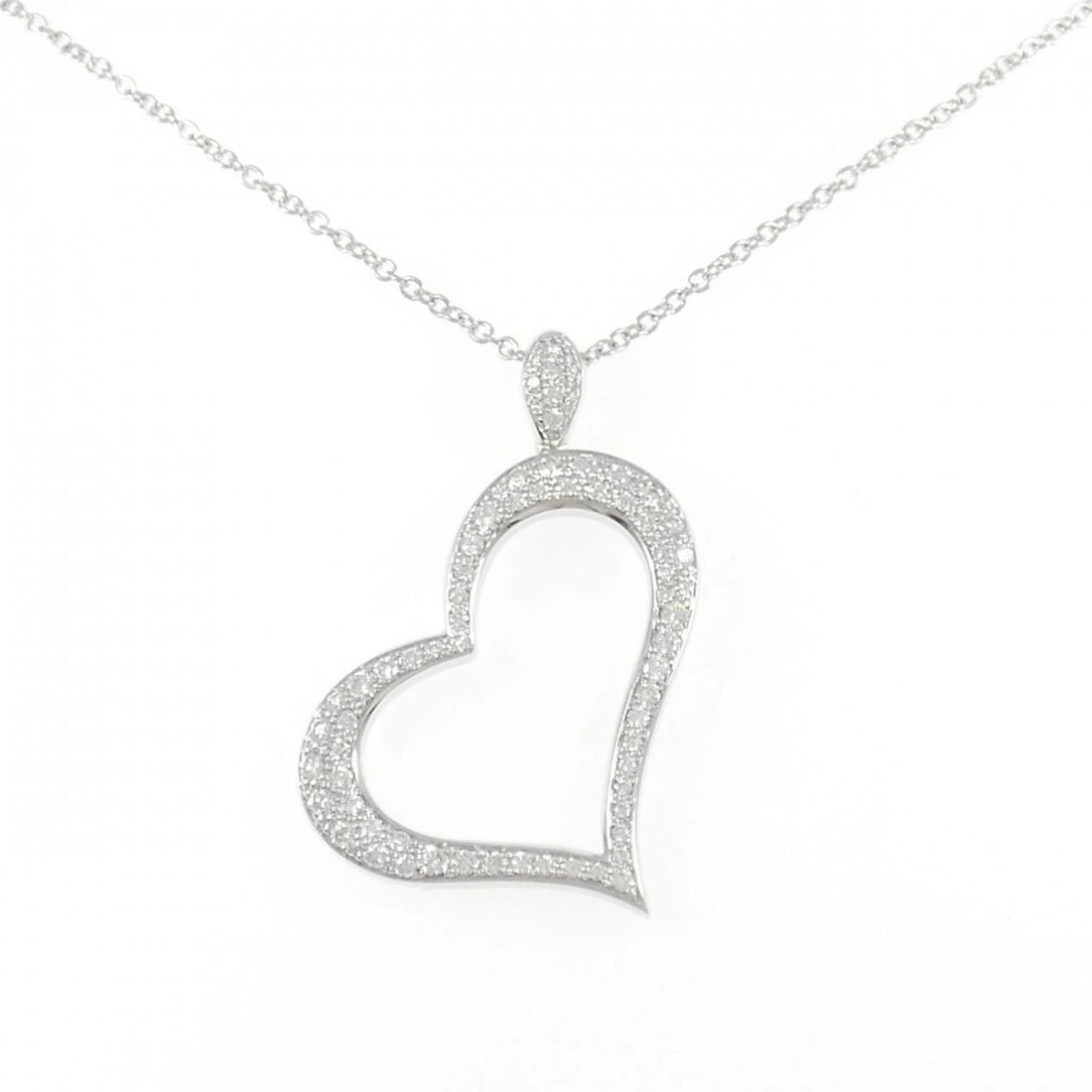 PIAGET LIMELIGHT NECKLACE: Piaget Limelight Necklace Brand: PIAGET Type: Necklace Material: 750 White Gold, Main Stone/Creation Natural Color: White Gold Size: ActualSize Pendant top H x W: 39.1mmx24.6mm Chain Max. W: