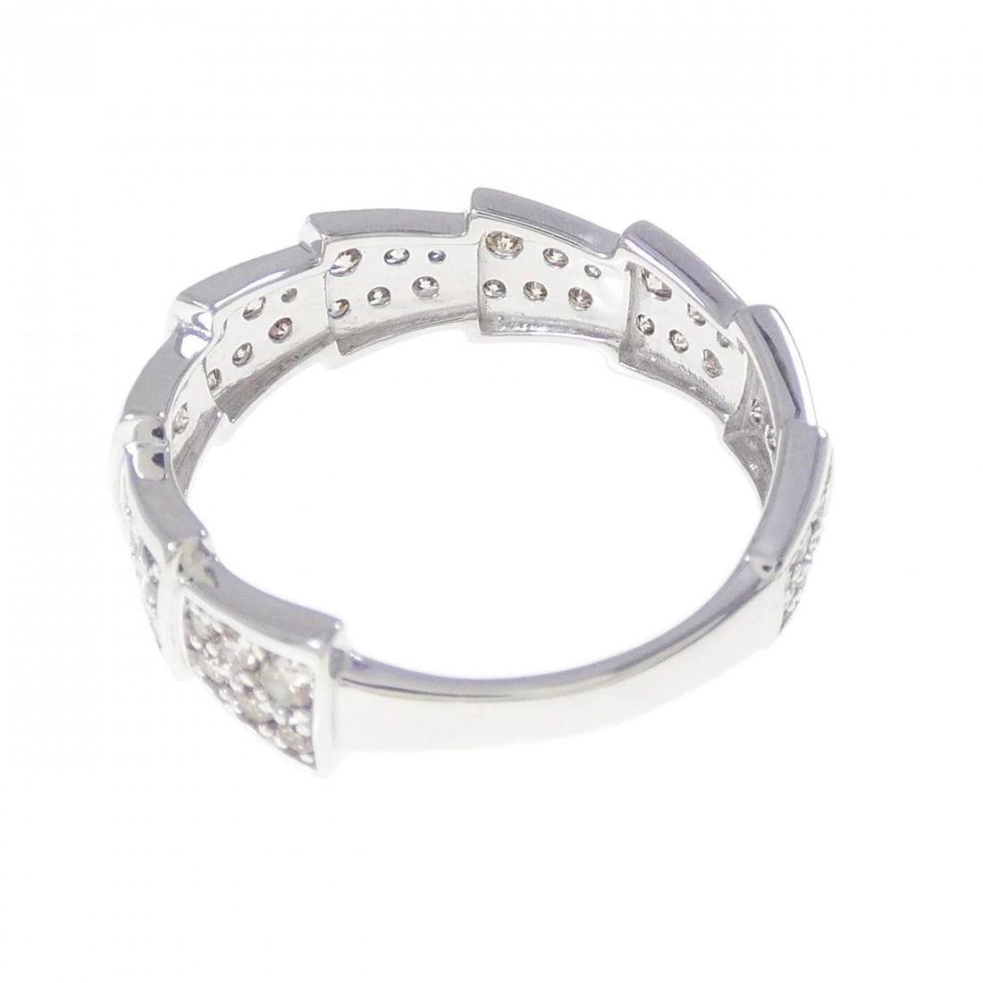 K18WG DIAMOND RING - 3