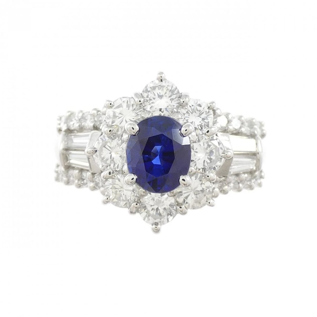 PT900 SAPPHIRE RING - 2