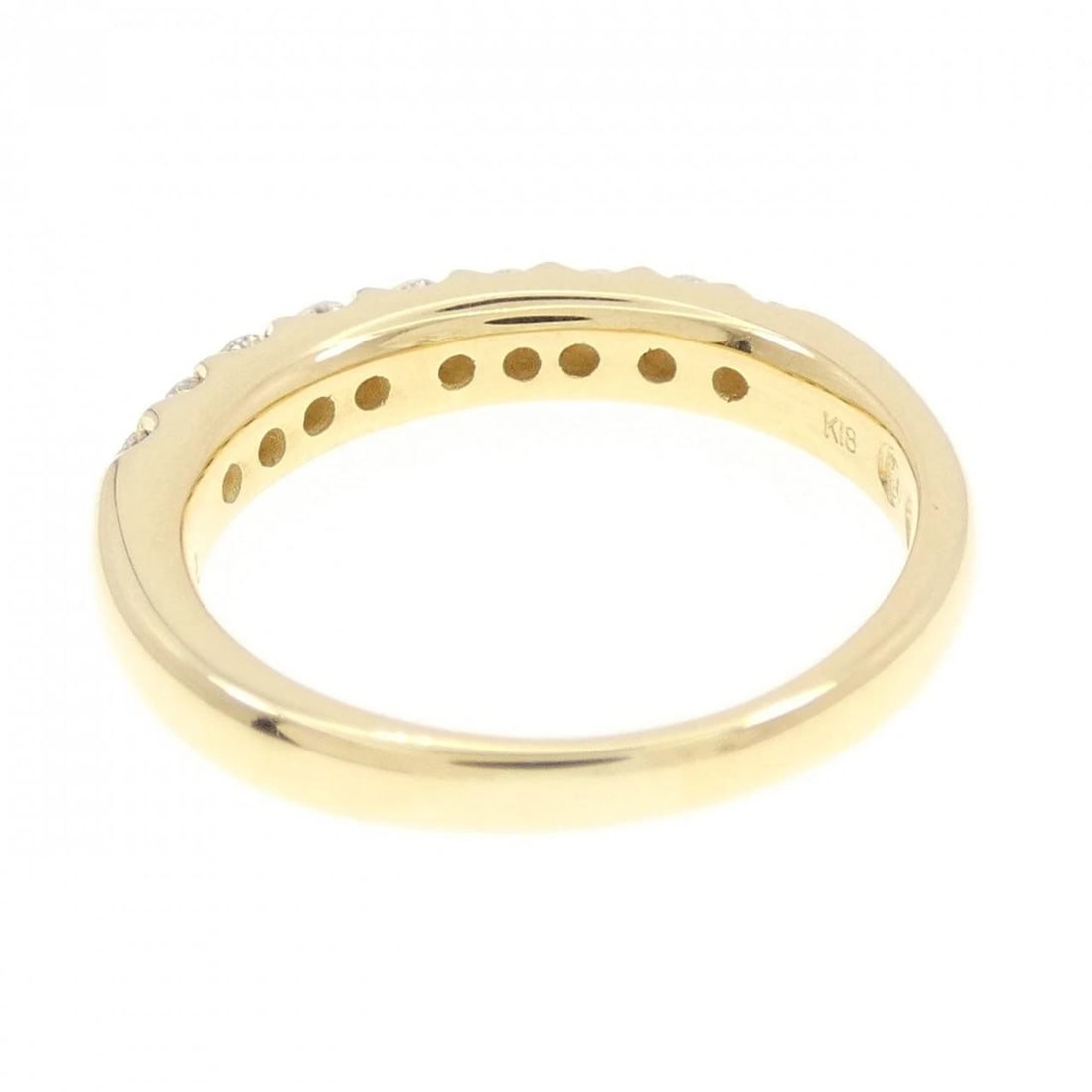 K18YG DIAMOND RING - 3