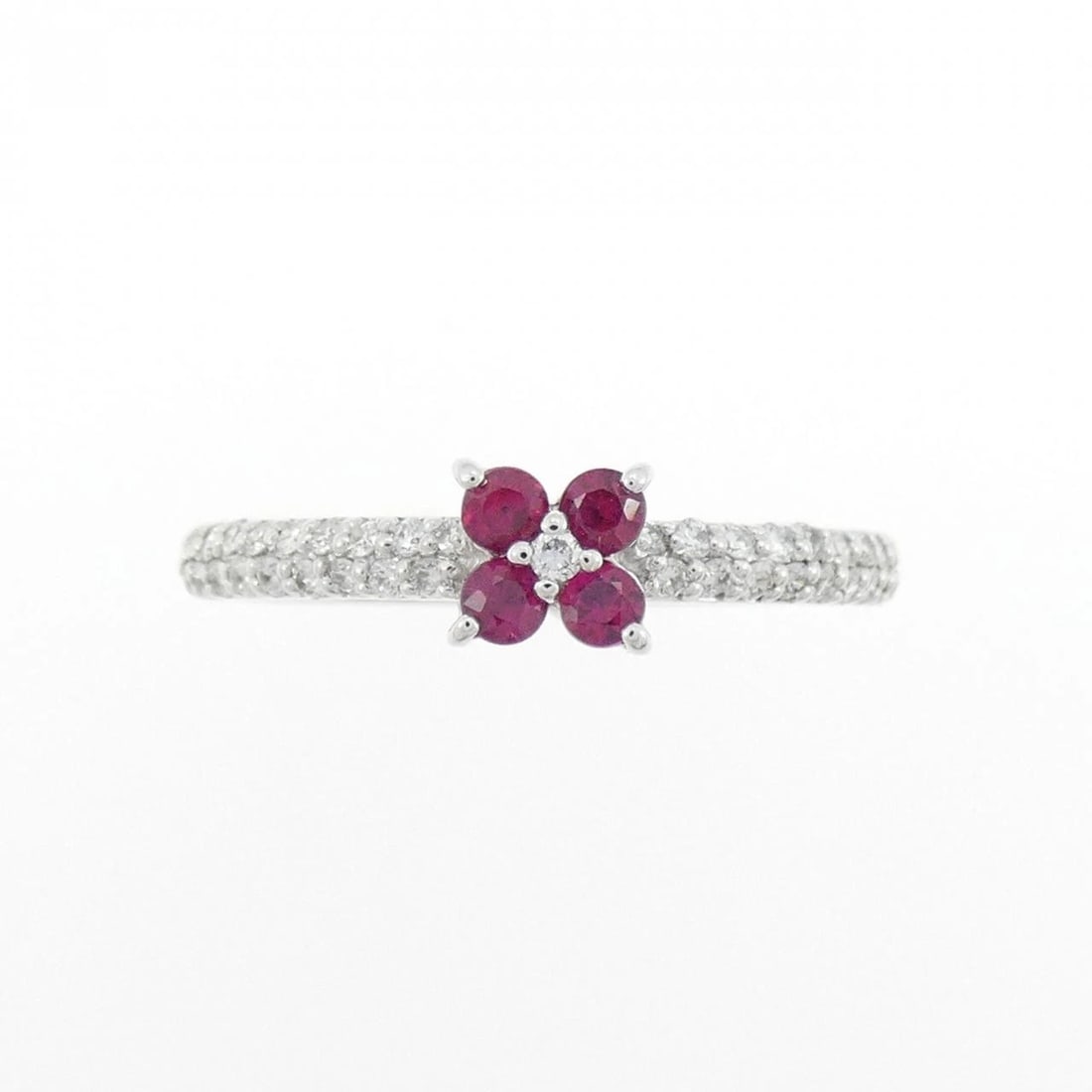 PONTE VECCHIO FLOWER RUBY RING - 2