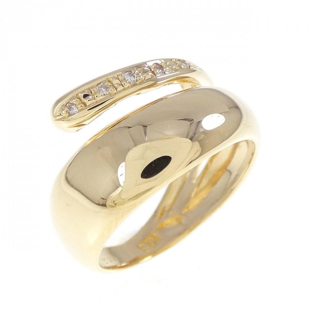 K18YG DIAMOND RING (1 of 3)