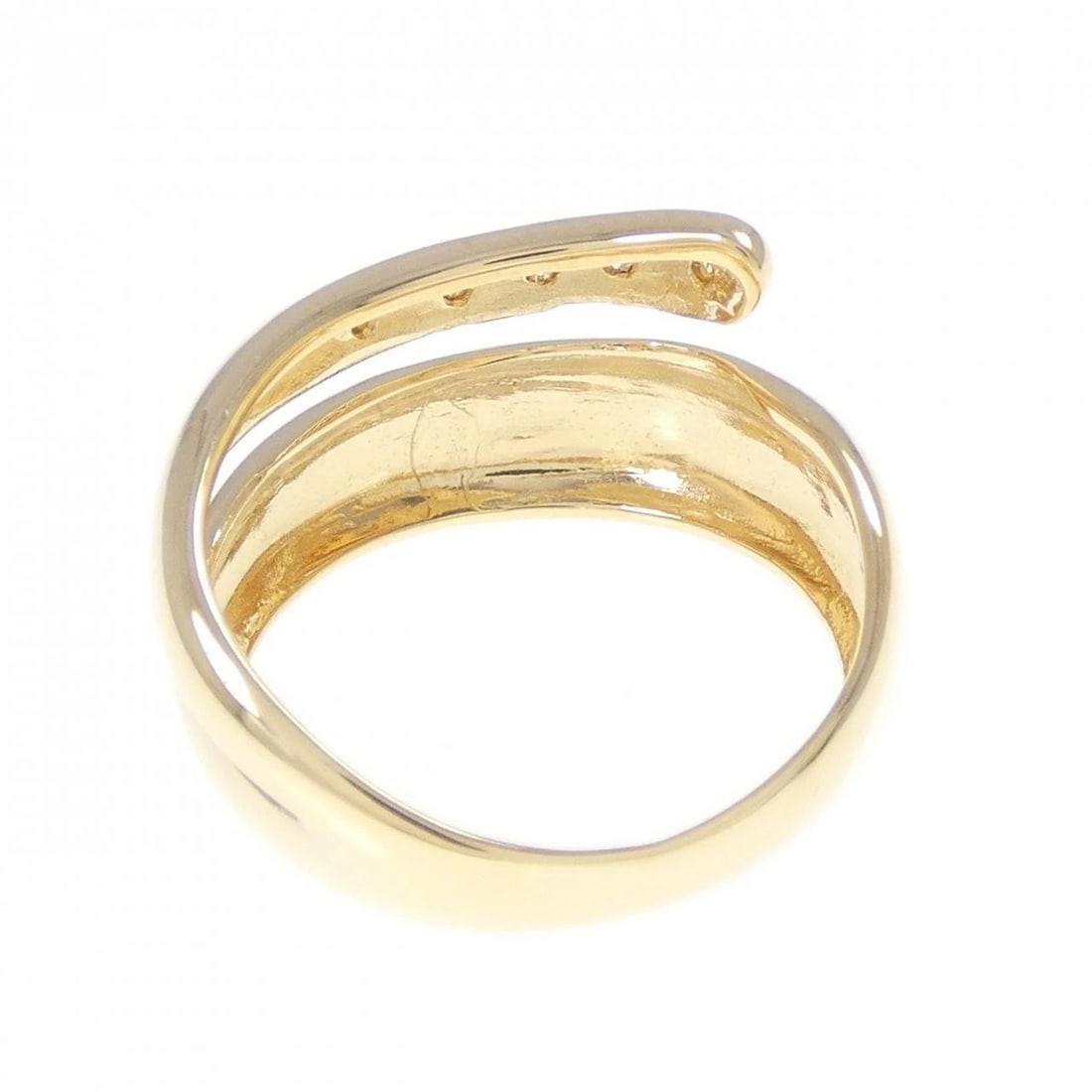 K18YG DIAMOND RING - 3