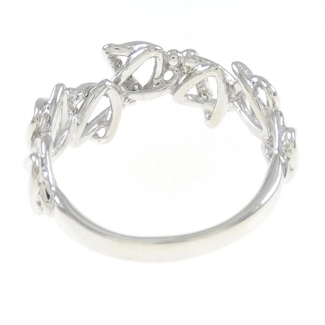 K18WG DIAMOND RING - 3