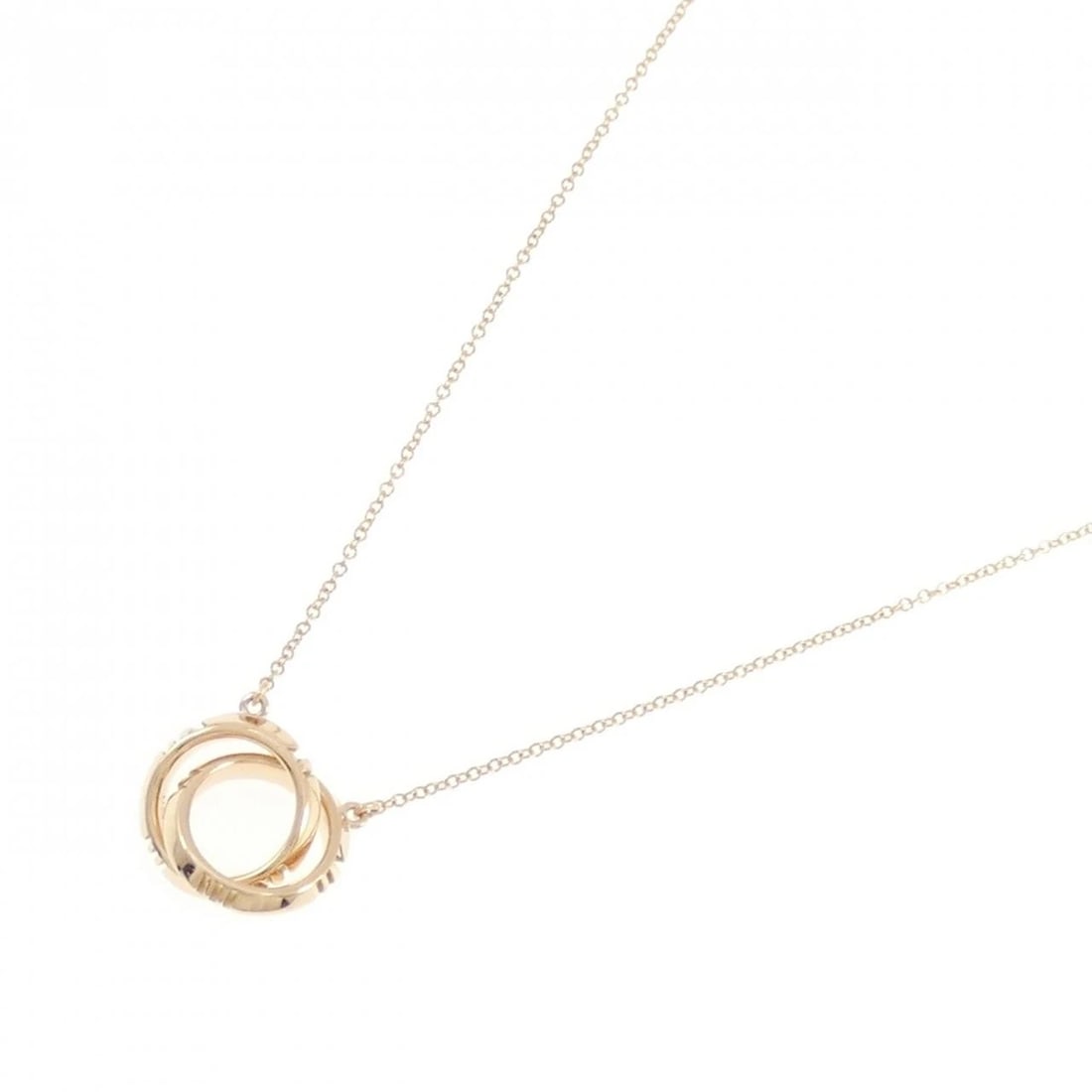 TIFFANY X CLOSED INTERLOCKING NECKLACE - 2