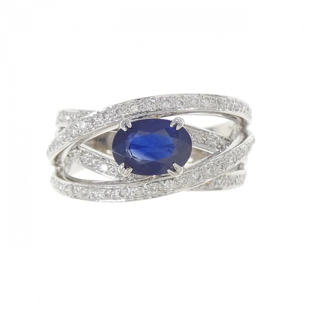 PT900 SAPPHIRE RING - 2