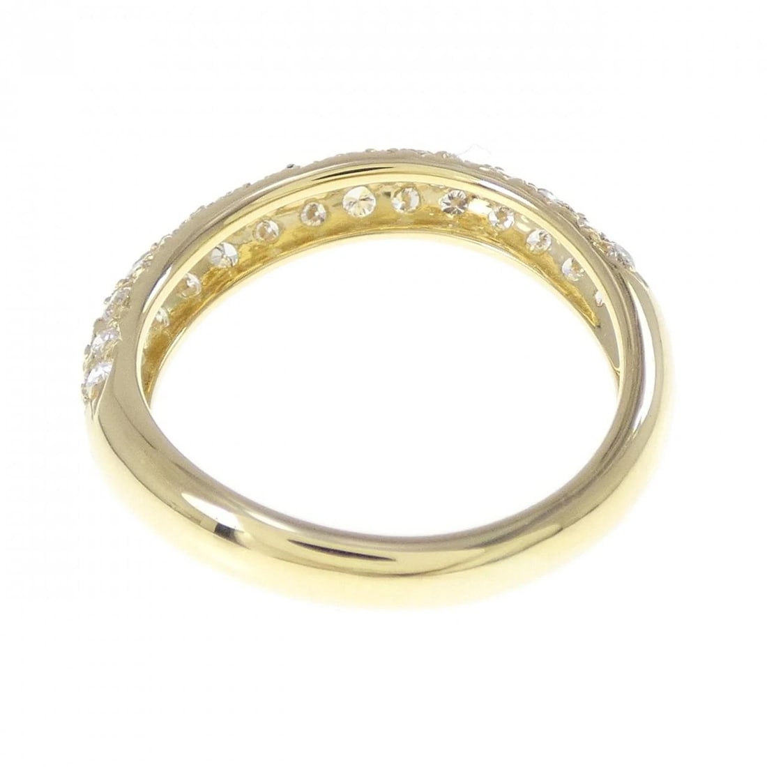 K18YG DIAMOND RING - 3