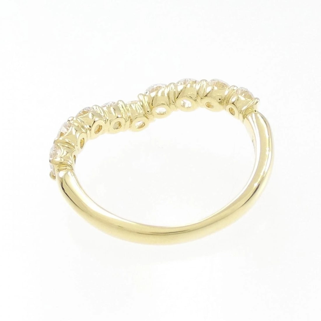K18YG DIAMOND RING - 3