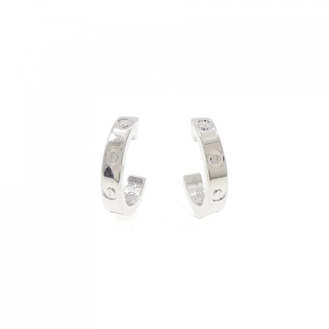 CARTIER MINI LOVE EARRINGS (1 of 3)