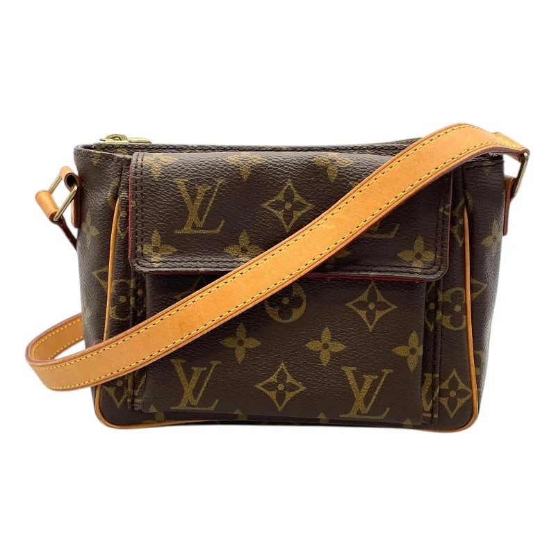 LOUIS VUITTON VIVA CITE PM BROWN MONOGRAM CANVAS HANDBAG: LOUIS VUITTON Viva Cite PM Brown Monogram Canvas Handbag Brand: LOUIS VUITTON Type: Handbag Material: Monogram Canvas Color: Brown Size: W: 19cm / H: 14cm / D: 9cm / Shoulder: 115cm-133cm 