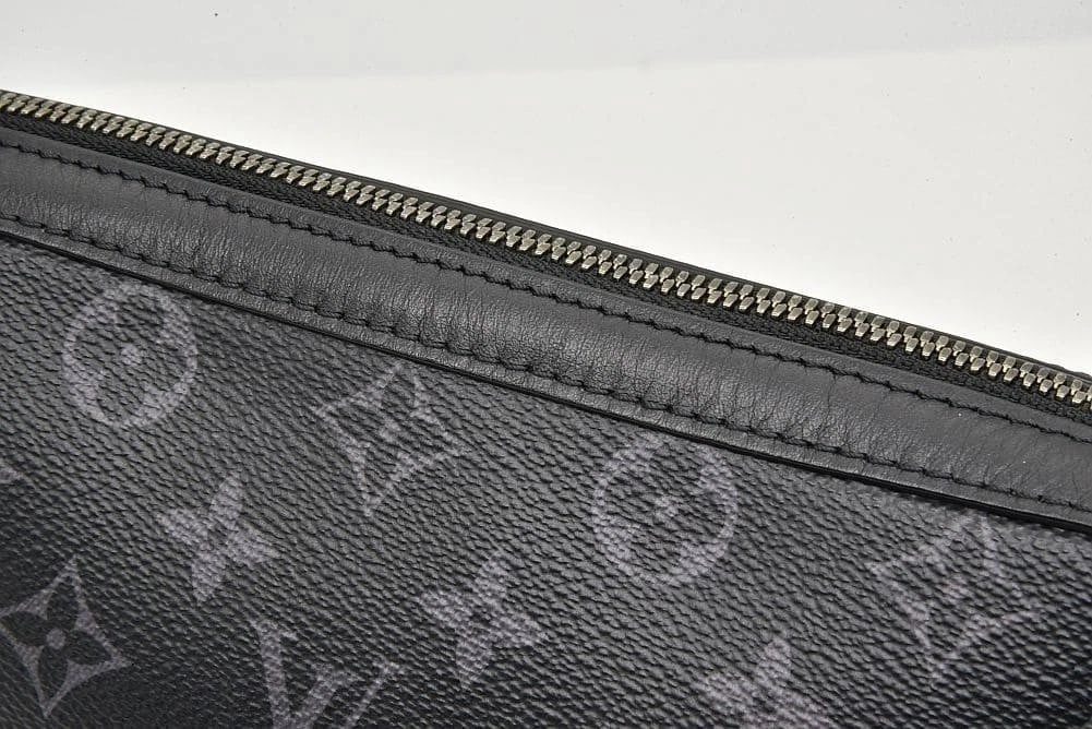 LOUIS VUITTON MONOGRAM ECLIPSE TRIO MESSENGER HANDBAG - 3