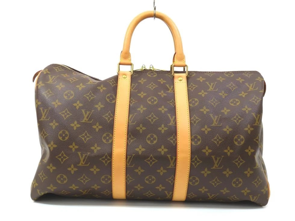 LOUIS VUITTON MONOGRAM KEEPALL 45 BOSTON BAG HANDBAG (1 of 3)