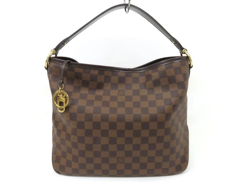 LOUIS VUITTON N41459 DAMIER EBENE DELIGHTFUL PM TOTE BAG HANDBAG: Louis Vuitton N41459 Damier Ebene Delightful PM Tote Bag Handbag Brand: Louis Vuitton Type: Handbag Material: Damier Ebene Color: none Size: D 33×H 28×G 13cm / Handle circumference 45cm 