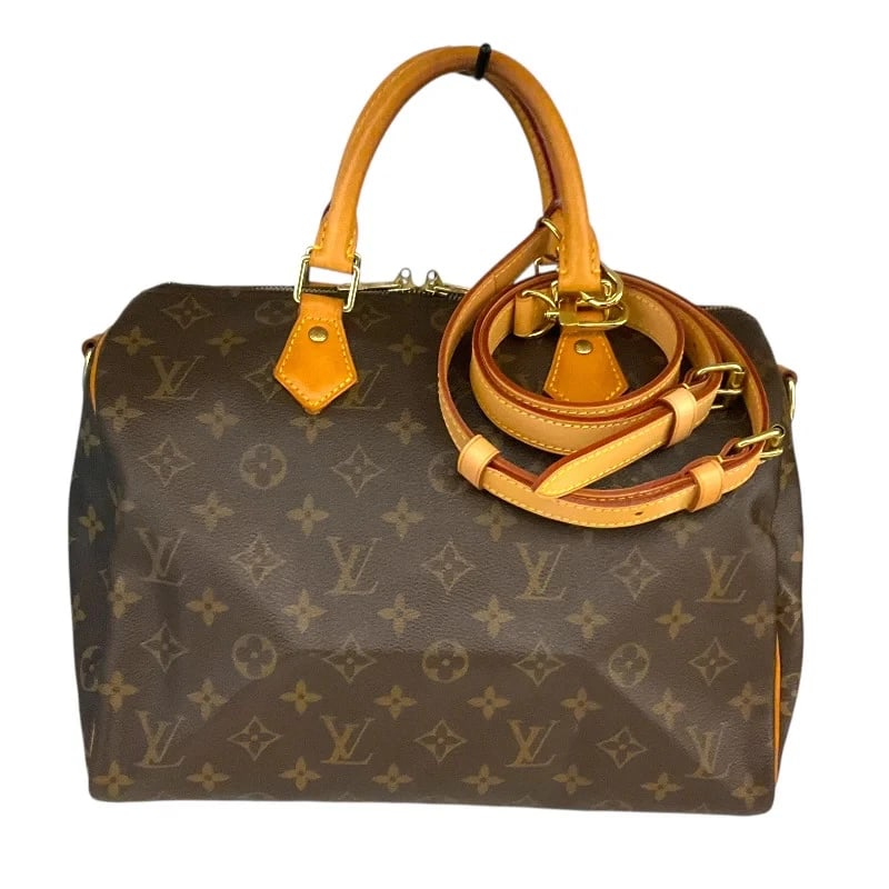 LOUIS VUITTON SPEEDY BANDOULIÈRE 30 BROWN MONOGRAM HANDBAG: LOUIS VUITTON Speedy Bandoulière 30 Brown Monogram Handbag Brand: LOUIS VUITTON Type: Handbag Material: Monogram Color: Brown Size: W: 30cm / H: 19.5cm / D: 15.5cm / Shoulder: 100.5cm 