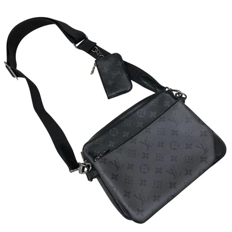 LOUIS VUITTON TRIO MESSENGER MONOGRAM ECLIPSE REVERSE HANDBAG - 2