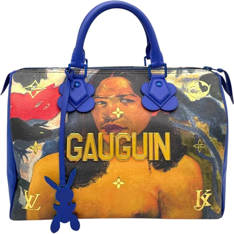 LOUIS VUITTON GAUGUIN SPEEDY 30 MASTERS COLLECTION HANDBAG HANDBAG: LOUIS VUITTON Gauguin Speedy 30 Masters Collection Handbag Handbag Brand: LOUIS VUITTON Type: Handbag Material: Masters Collection Color: Multicolor Size: W: 30cm / H: 20.5cm / D: 15cm Accessorie