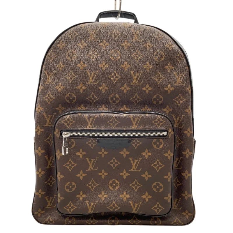 LOUIS VUITTON JOSH MONOGRAM MONOGRAM CANVAS BACKPACK HANDBAG: LOUIS VUITTON Josh Monogram Monogram Canvas Backpack Handbag Brand: LOUIS VUITTON Type: Handbag Material: Monogram Canvas Color: Monogram Macassar Size: W: 30.5cm / H: 41cm / D: 13cm / Shoulder: 4