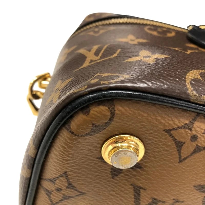 LOUIS VUITTON VANITY NV PM MONOGRAM REVERSE CANVAS HANDBAG - 6