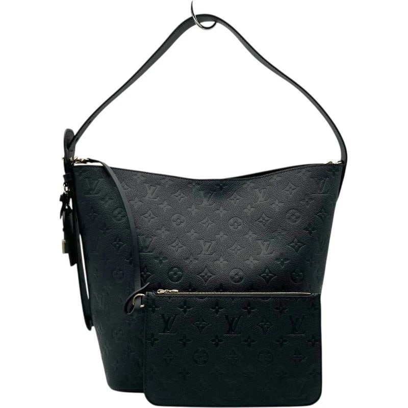 LOUIS VUITTON ALL-IN GM BLACK MONOGRAM EMPREINTE SHOULDER BAG HANDBAG (1 of 9)