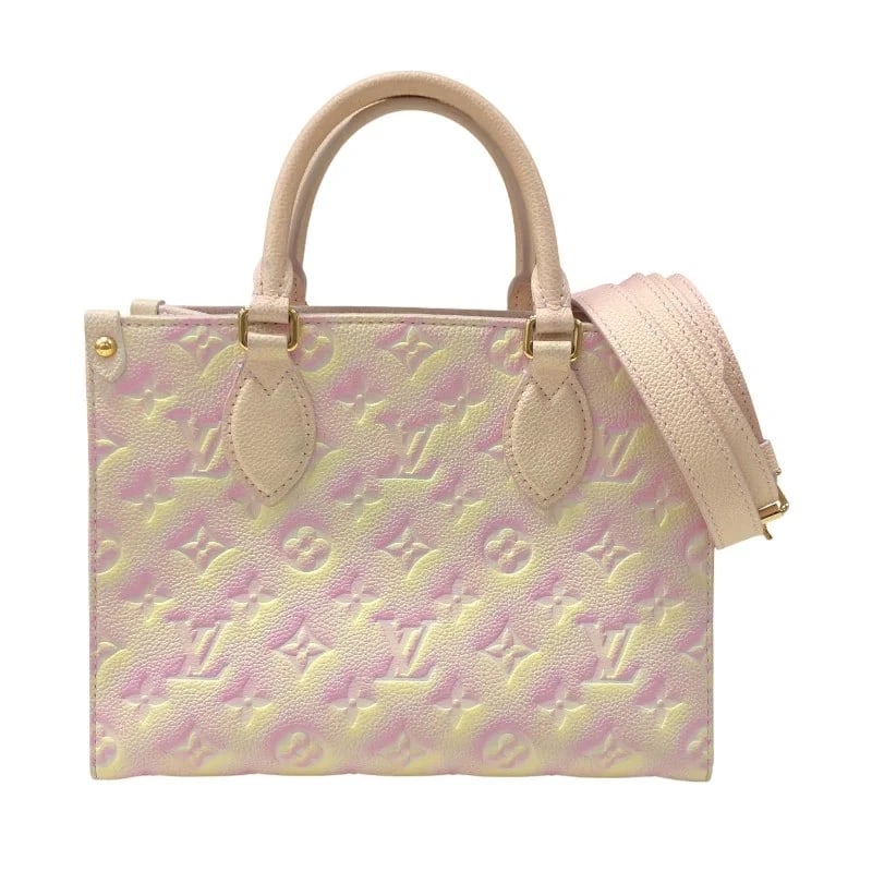 LOUIS VUITTON ONTHEGO PM SUMMER STARDUST GHW MONOGRAM HANDBAG (1 of 12)