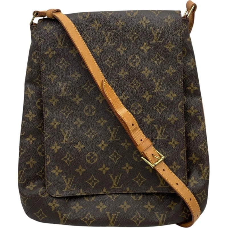 LOUIS VUITTON MUSETTE BROWN MONOGRAM HANDBAG (1 of 10)