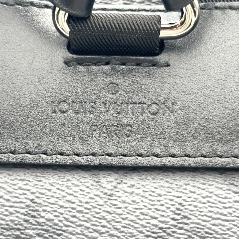 LOUIS VUITTON CHRISTOPHER BLACK MONOGRAM ECLIPSE REVERSE HANDBAG - 8