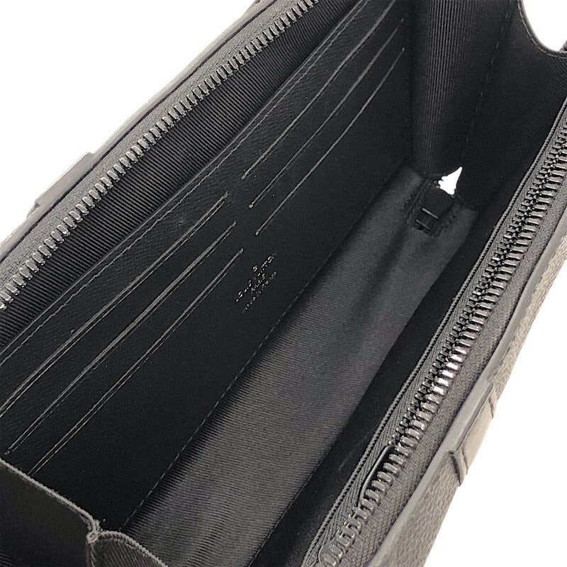 LOUIS VUITTON SOFT TRUNK WALLET BLACK MONOGRAM ECLIPSE HANDBAG - 8