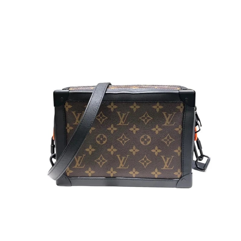 LOUIS VUITTON SOFT TRUNK BLACK MONOGRAM SOLAR RAY HANDBAG: LOUIS VUITTON Soft Trunk Black Monogram Solar Ray Handbag Brand: LOUIS VUITTON Type: Handbag Material: Monogram Solar Ray Color: black Size: W: 25cm / H: 17cm / D: 10cm / Shoulder: 127cm 