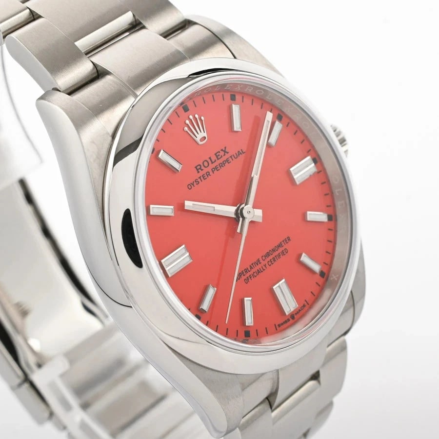 ROLEX RED WATCH - 4