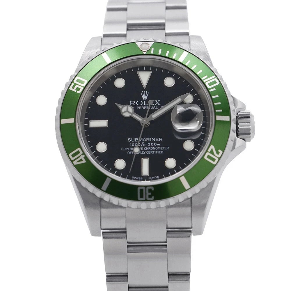 ROLEX BLACK WATCH: ROLEX Black Watch Brand: ROLEX Type: N/A Material: Band Material Ss, Case Material N/A Color: Band Color Black Size: Band Size 18.5cm, Case Size 40mm Accessories: None Accessories Notice:
