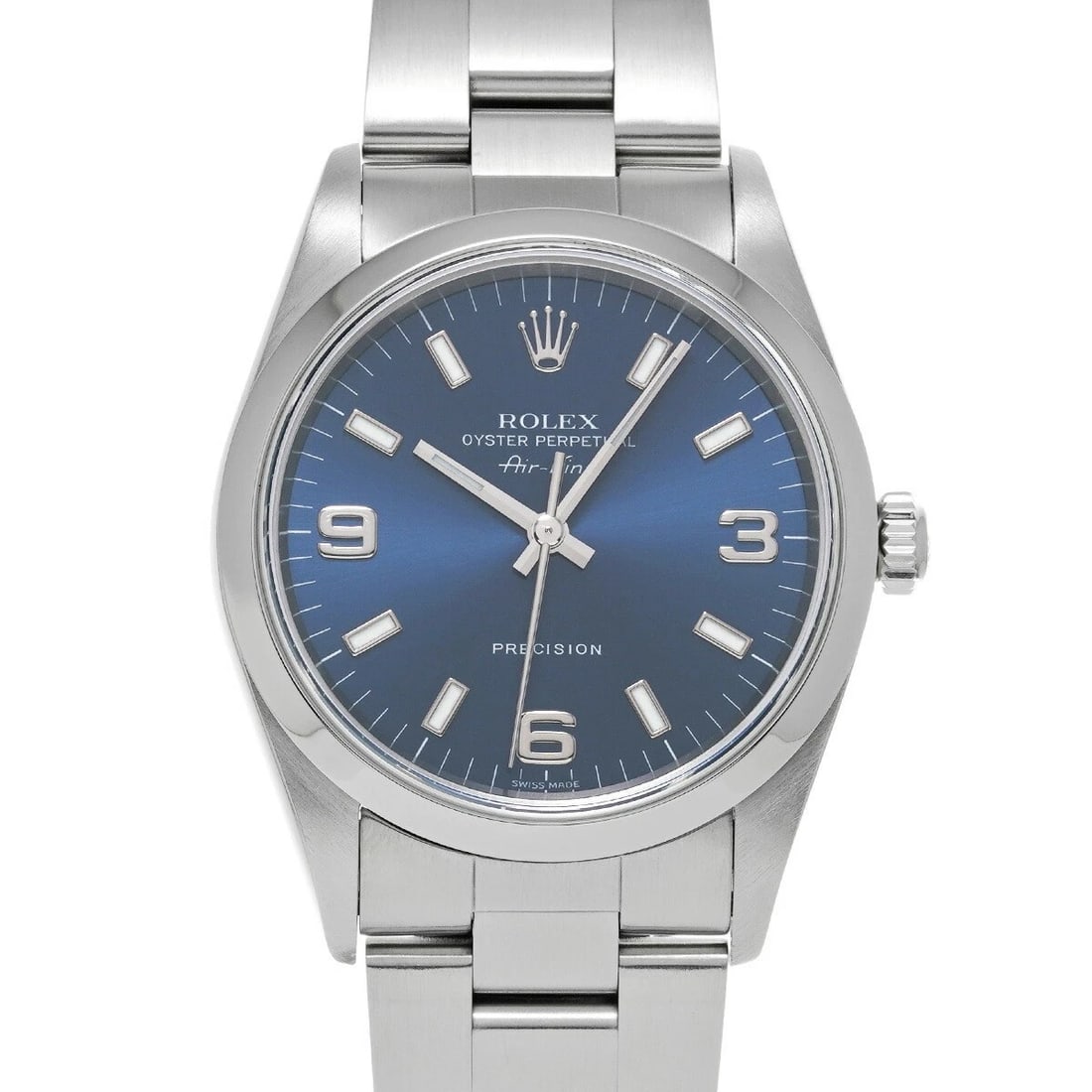 ROLEX AIR KING BLUE WATCH (1 of 4)