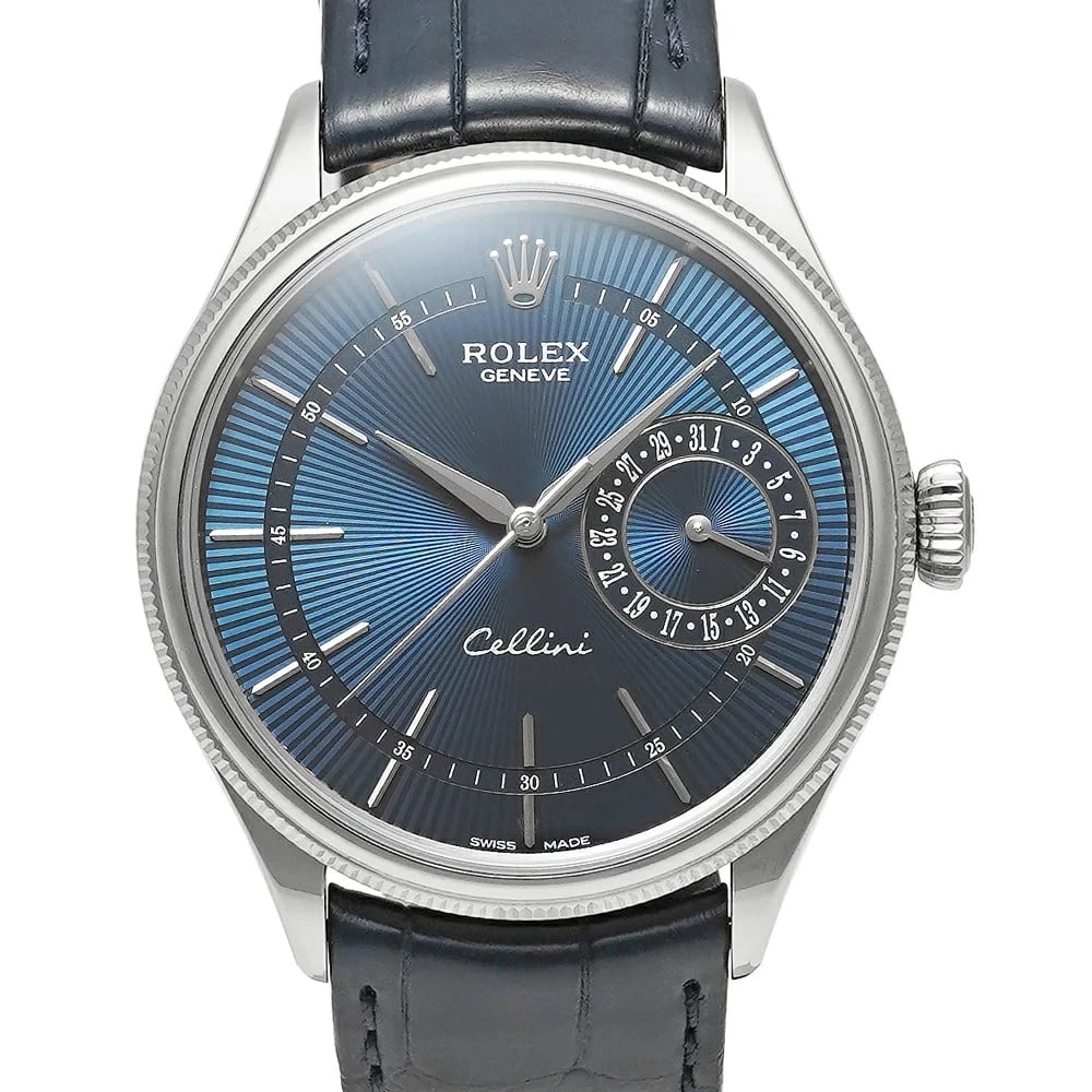 ROLEX CELLINI BLUE WATCH