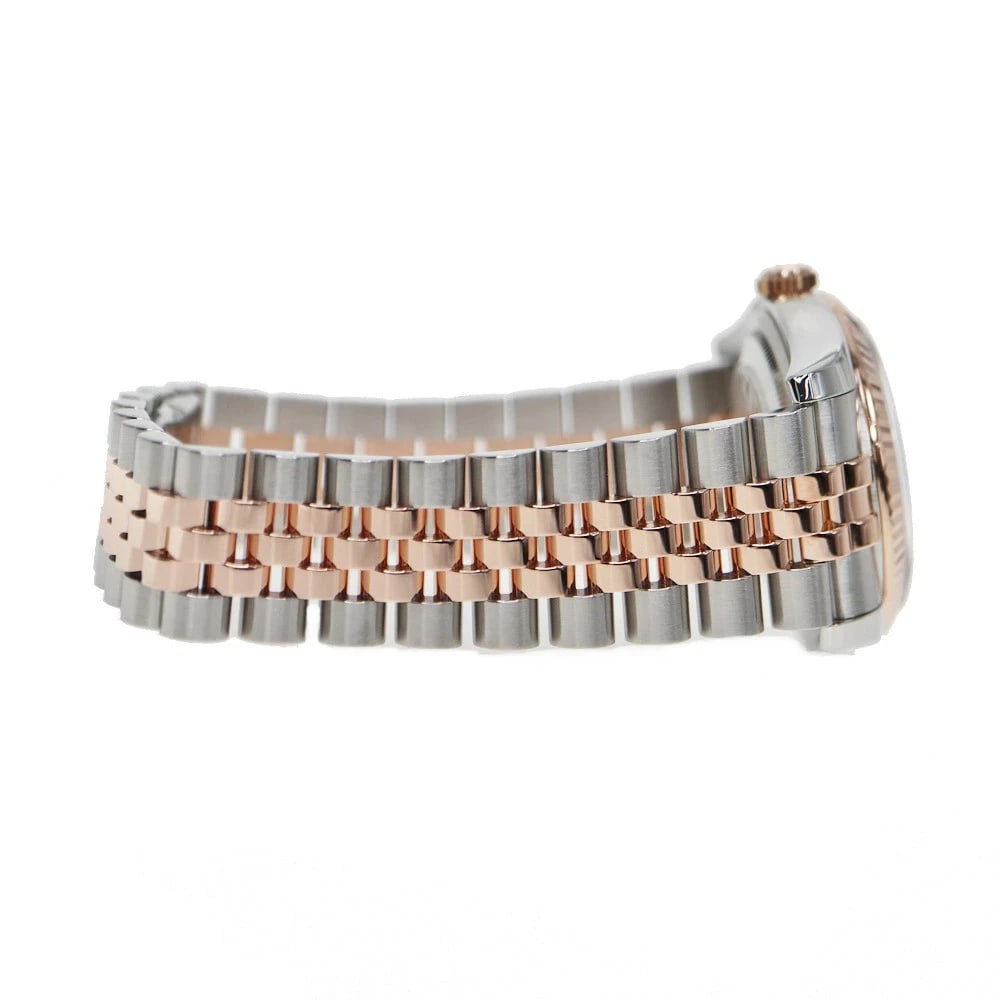 ROLEX DATEJUST BLACK WATCH - 5