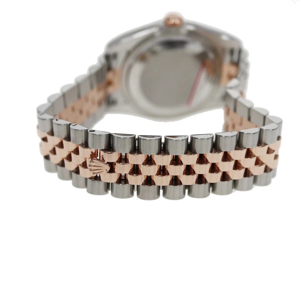 ROLEX DATEJUST BLACK WATCH - 7