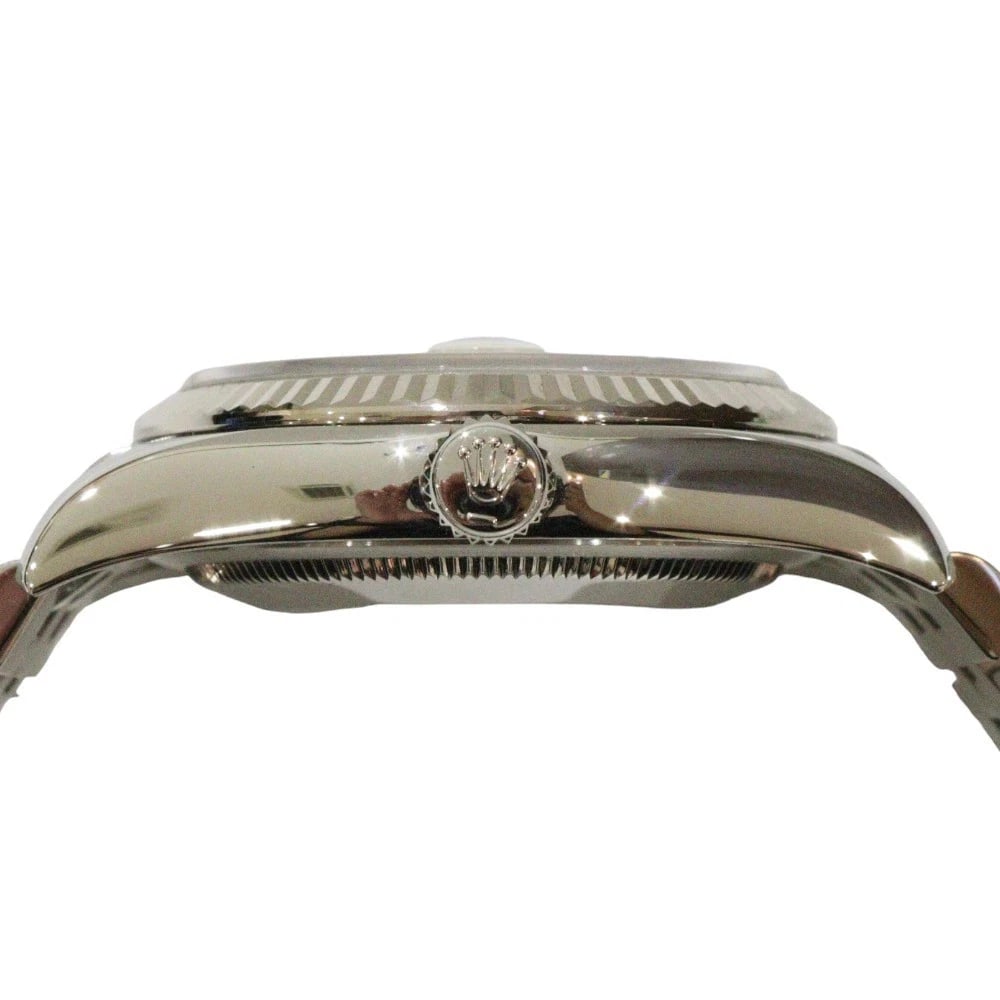 ROLEX DATEJUST BLACK WATCH - 2