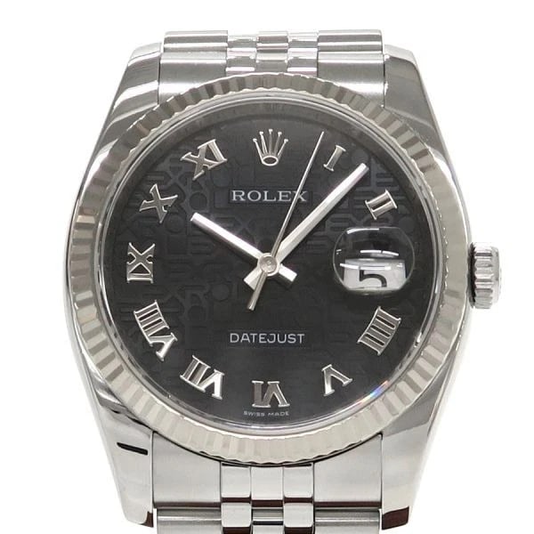 ROLEX DATEJUST WATCH: ROLEX Datejust Watch Brand: ROLEX Type: N/A Material: Band Material Ss Stainless Steel / Wg White Gold, Case Material N/A Color: Band Color N/A Size: Band Size none, Case Size 36mm 